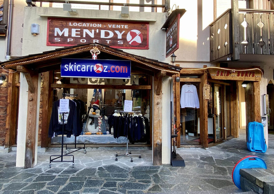 Profitez de 25% à 45% sur votre location de ski chez notre partenaire MEN'DY SPORTS aux Carroz