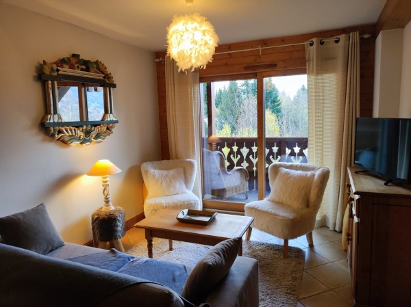 Spacieux T3 pour 6 personnes :  Appartement cosy, environnement au calme vue forêt