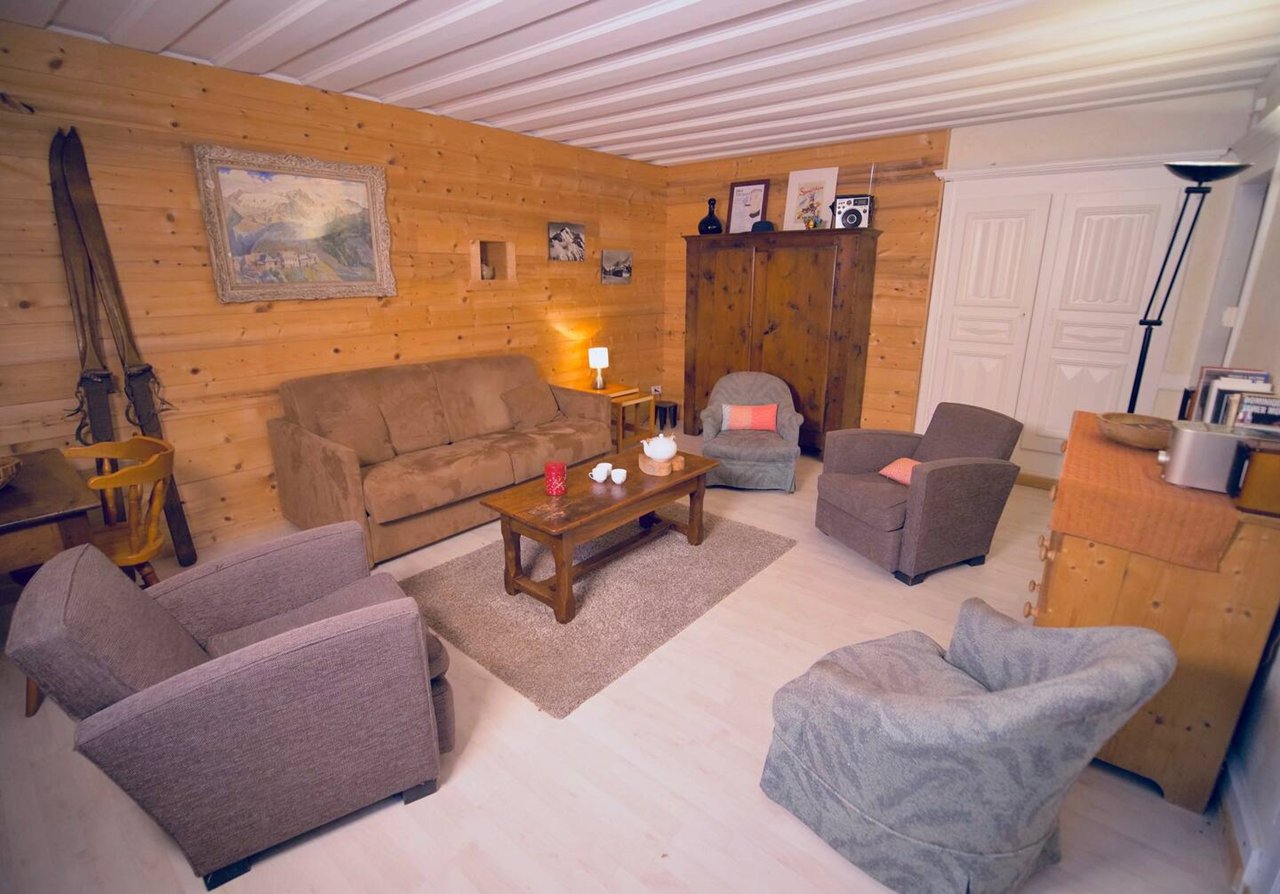 Appartement en Rez-de-Chalet – 7 couchages – Charme et Confort à Proximité du Centre