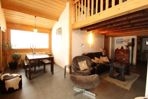 Chalet 3ch + mezzanine au pied des pistes